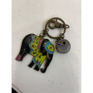 Sak Roots Elephant metal keychain